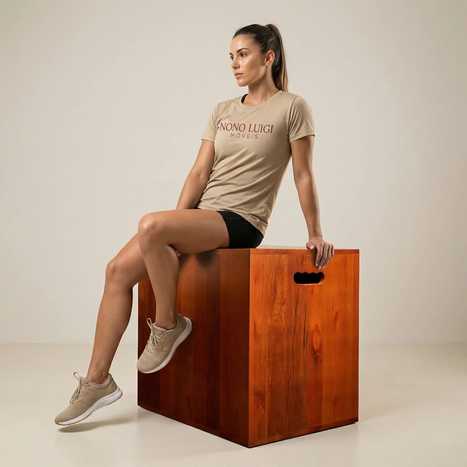 Caixote Fitness para salto c/ 60 cm de altura
