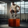 Caixote Fitness para salto c/ 40 cm de altura