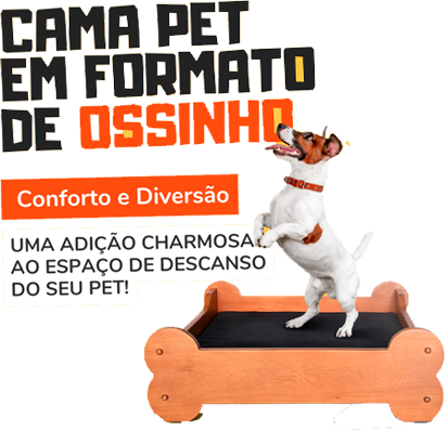cama pet nono luigi - - móveis nono luigi